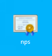 Image d'un certificat sur un bureau Windows.