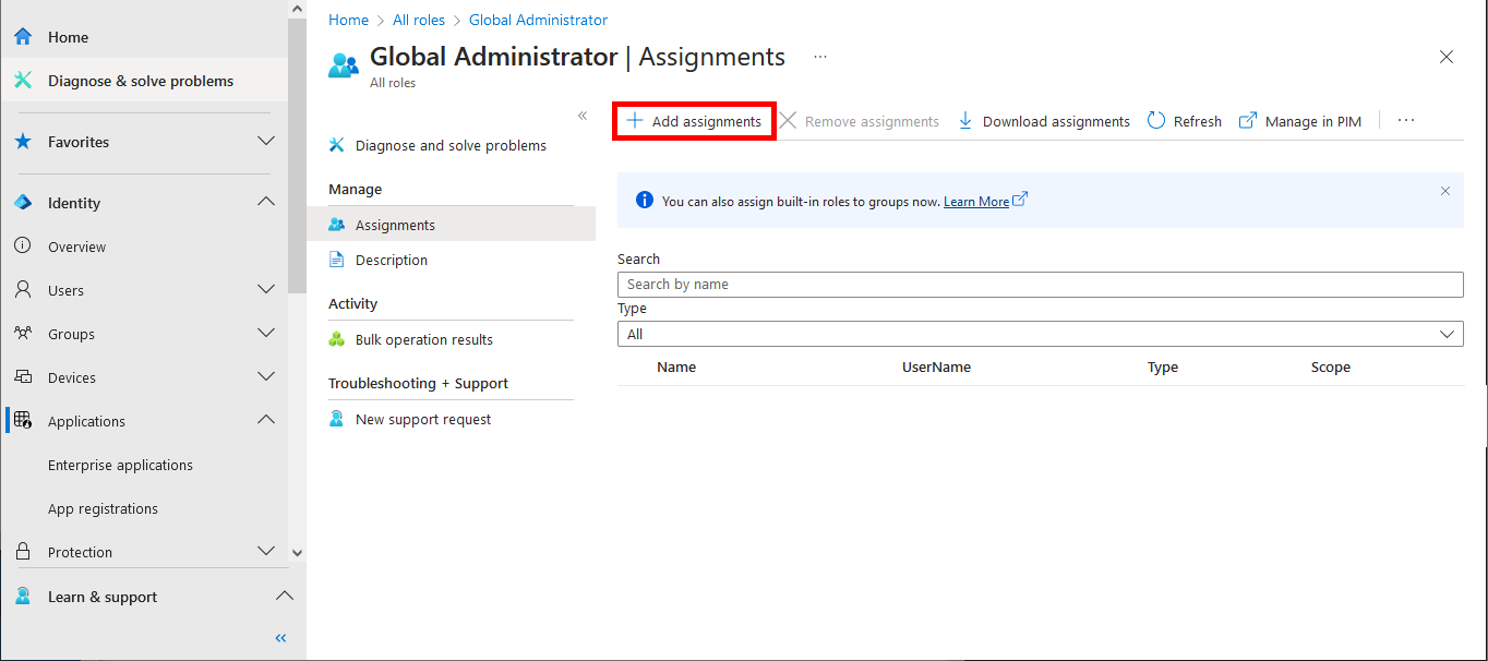 microsoft entra exchange administrator role editor