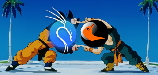 Kali Linux official download page showing QEMU pre-built virtual machine option